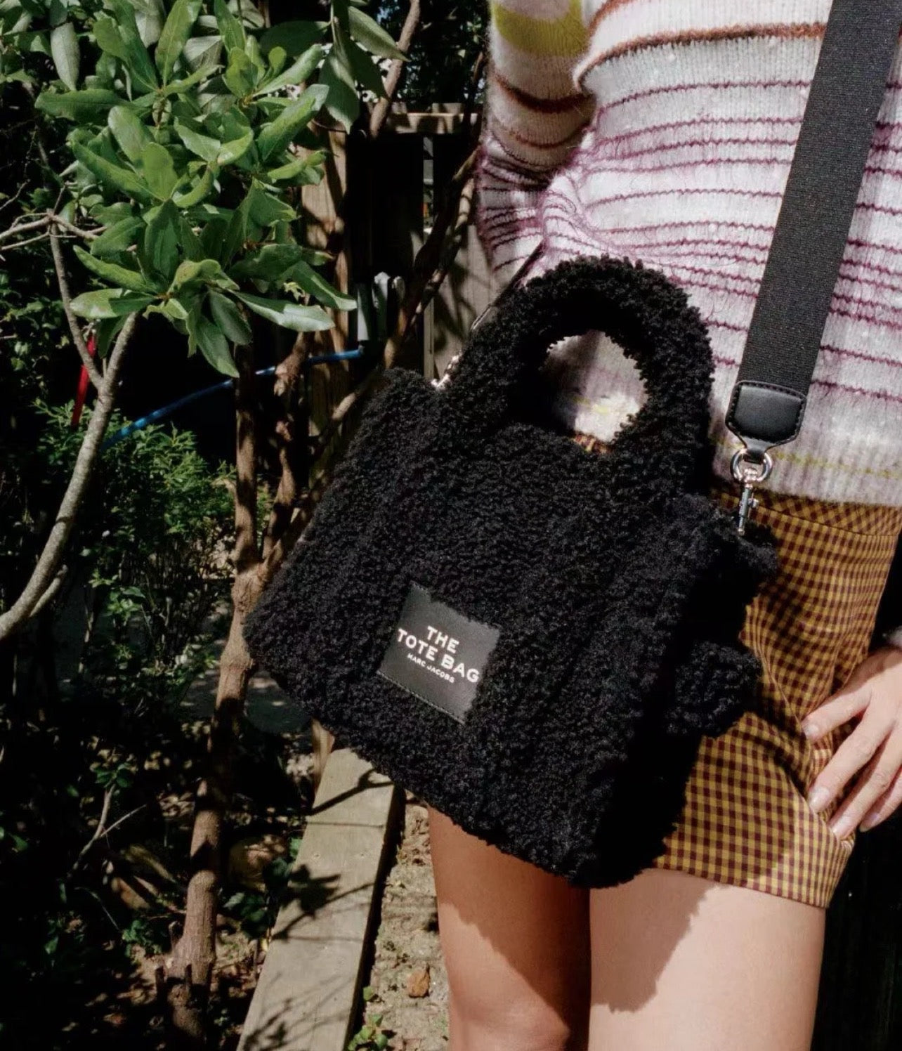 Marc Jacobs Teddy Plush Tote Bag [Pre-Owned]