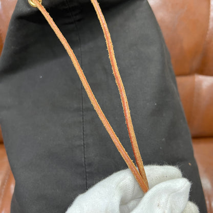 Hermès Canvas Drawstring Bucket Bag [Pre-Owned]