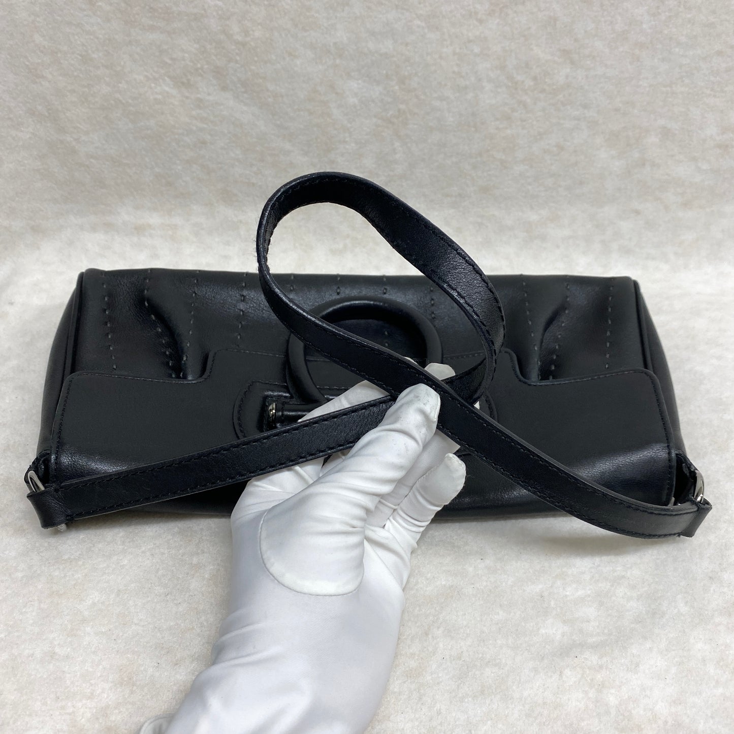 Ferragamo Vara Leather Bag [used]