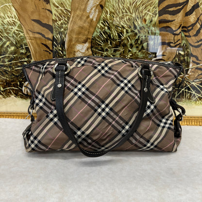 Burberry Nylon Tote Shoulder Bag [Pre-Owned]