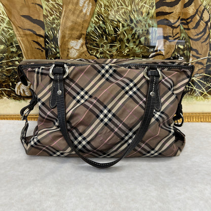 Burberry Nylon Tote Shoulder Bag [Pre-Owned]