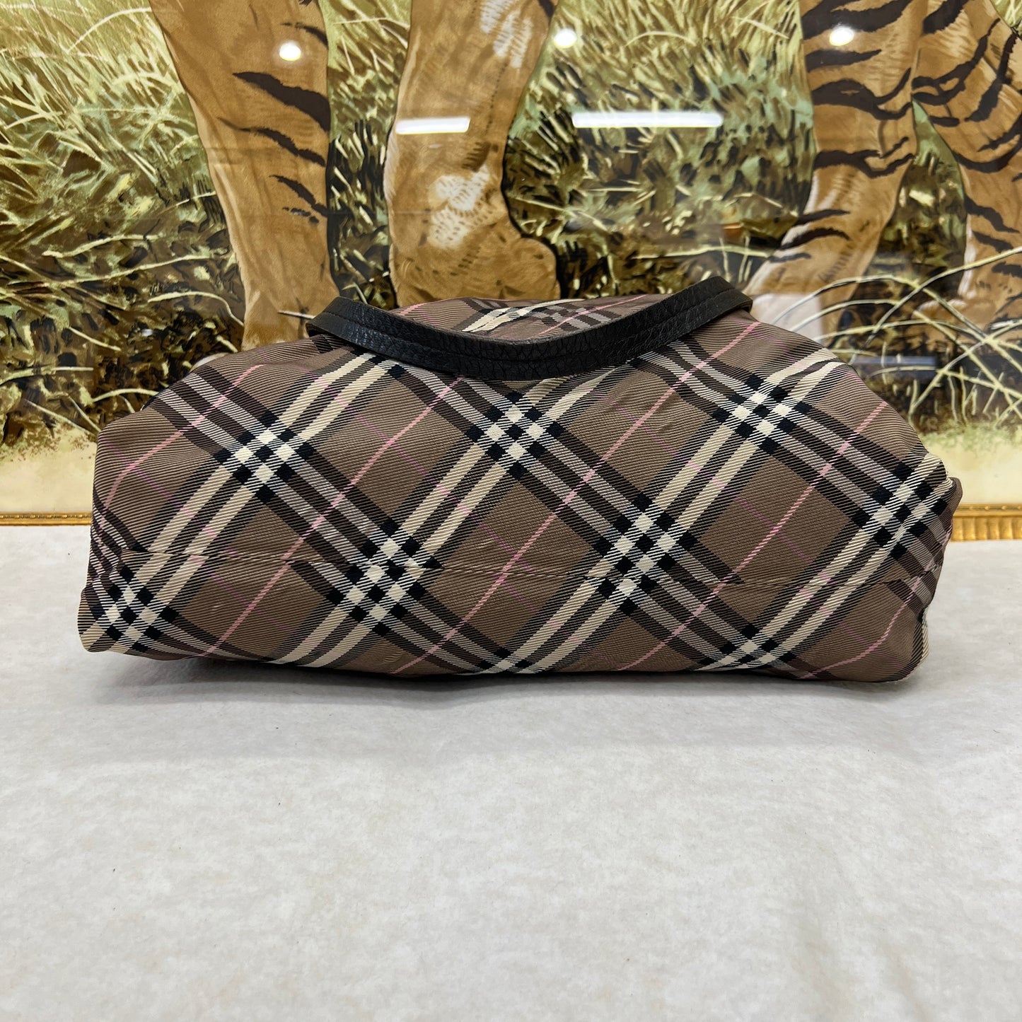 Burberry Nylon Tote Shoulder Bag [Pre-Owned]