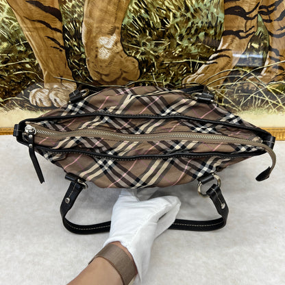 Burberry Nylon Tote Shoulder Bag [Pre-Owned]