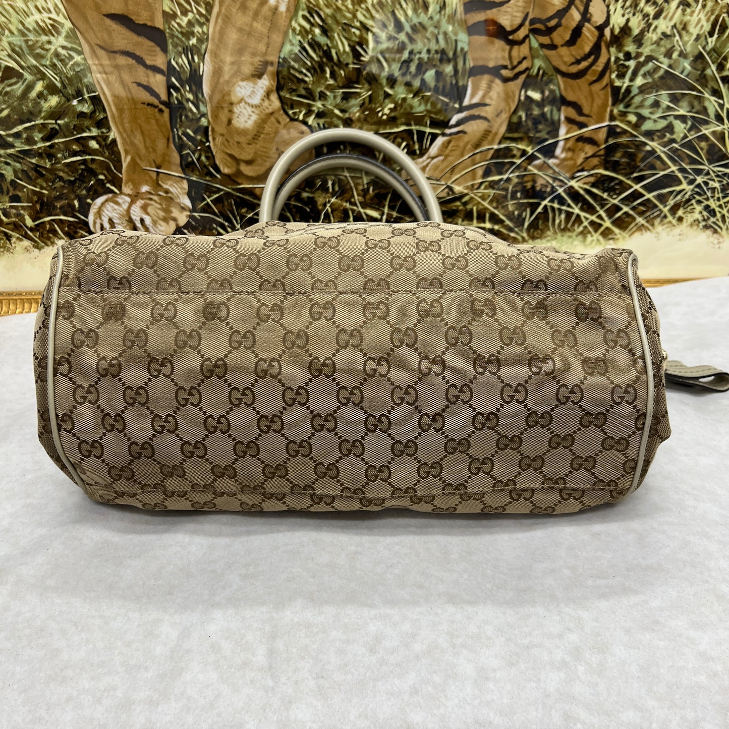 Gucci 牛仔布 Monogram 单肩包 [二手] 