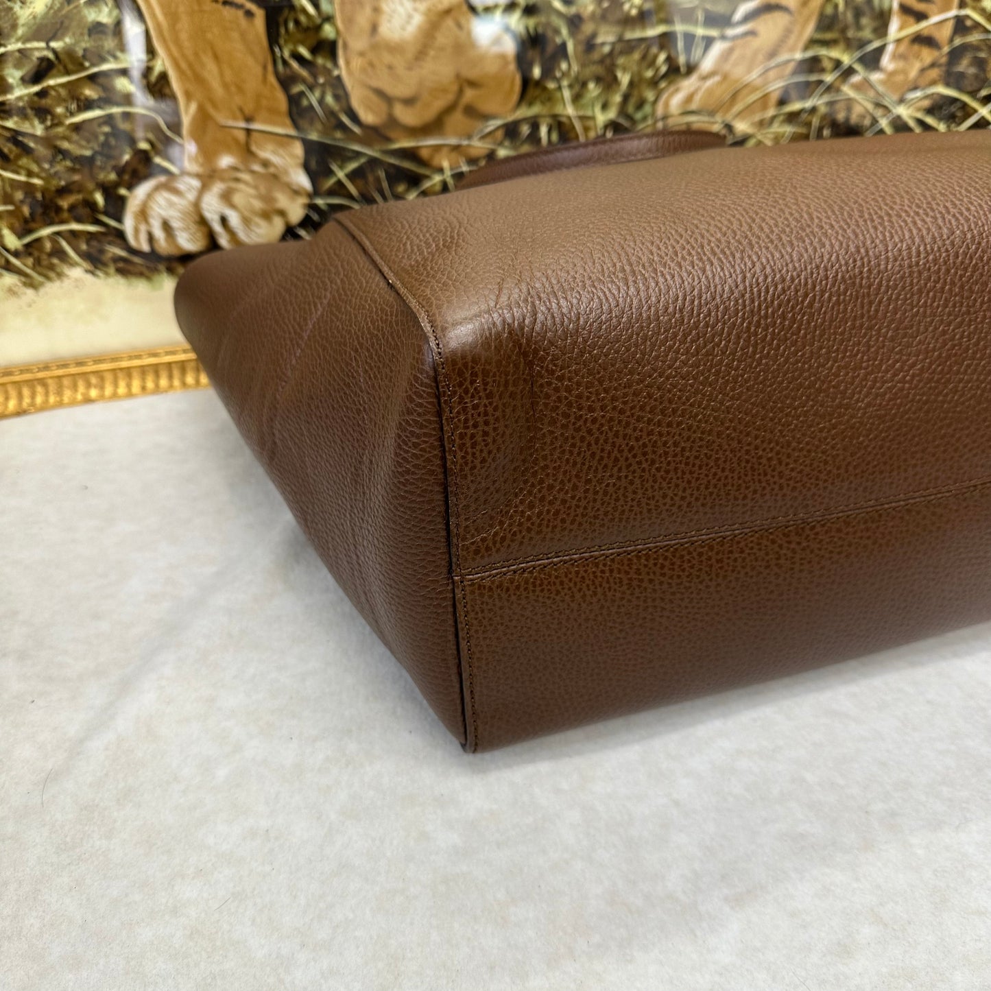グッチ レザートートバッグ【中古】 