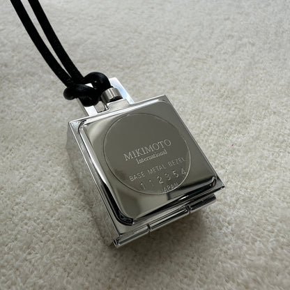 Mikimoto Leather Cord Pocket Watch [Pre-Owned]