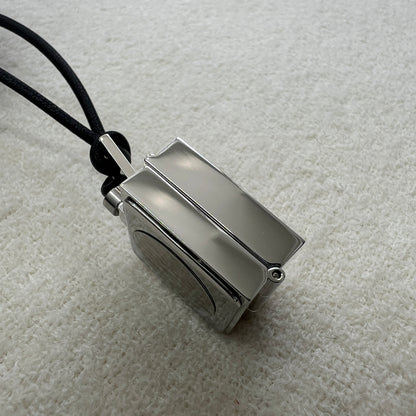 Mikimoto Leather Cord Pocket Watch [Pre-Owned]