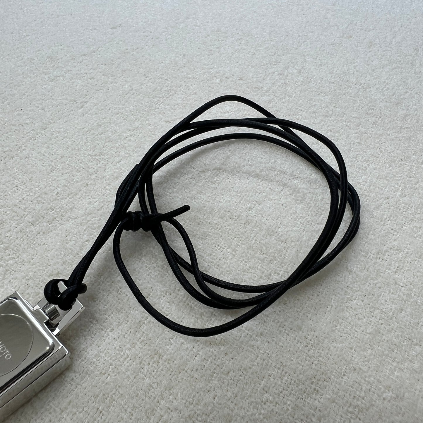Mikimoto Leather Cord Pocket Watch [Pre-Owned]