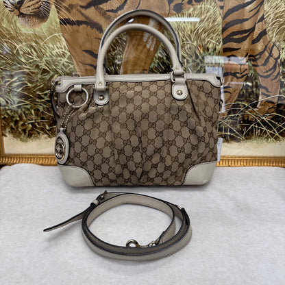 Gucci Monogram Tote Bag [Pre-Owned]