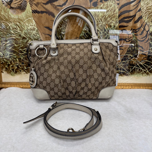 Gucci Monogram Tote Bag [Pre-Owned]