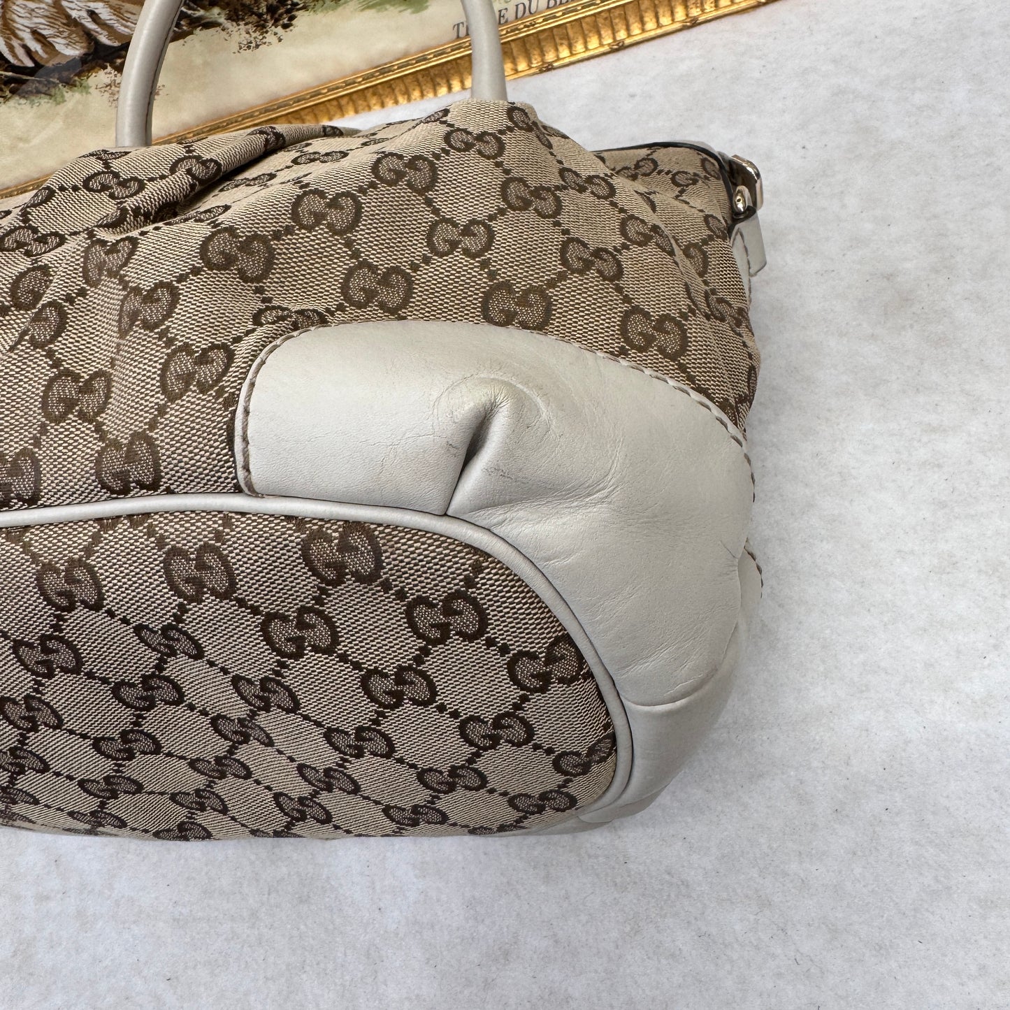 Gucci Monogram Tote Bag [Pre-Owned]