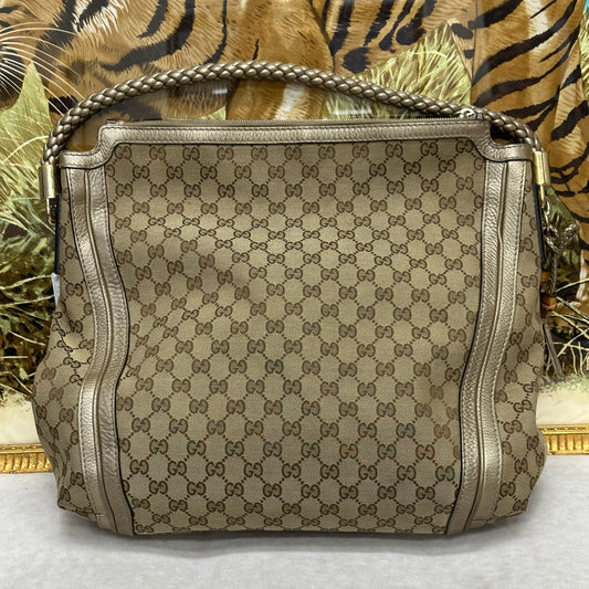 Gucci Monogram Tote Bag [Pre-Owned]