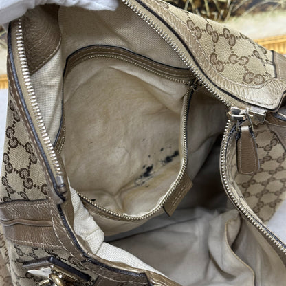 Gucci Monogram Tote Bag [Pre-Owned]