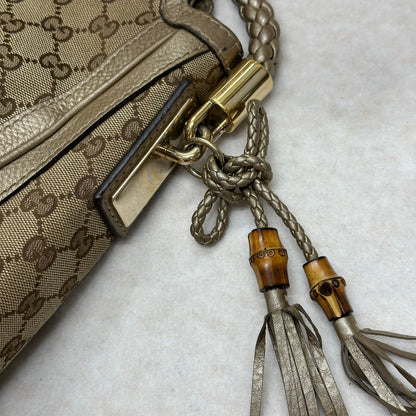 Gucci Monogram Tote Bag [Pre-Owned]