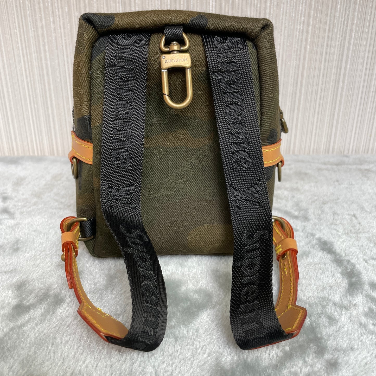Louis Vuitton & Supreme Collaboration Mini Camouflage Bag [Pre-Owned]