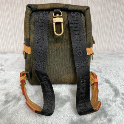 Louis Vuitton & Supreme Collaboration Mini Camouflage Bag [Pre-Owned]