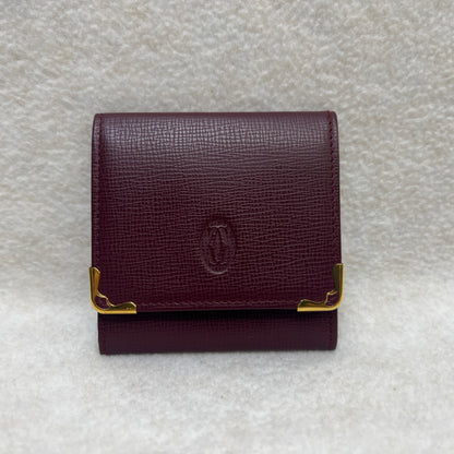 Cartier Small Leather Coin Purse [Pre-Owned]