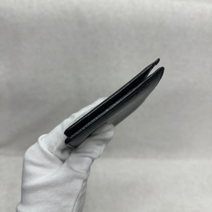 Louis Vuitton Black Leather Wallet [Pre-Owned]