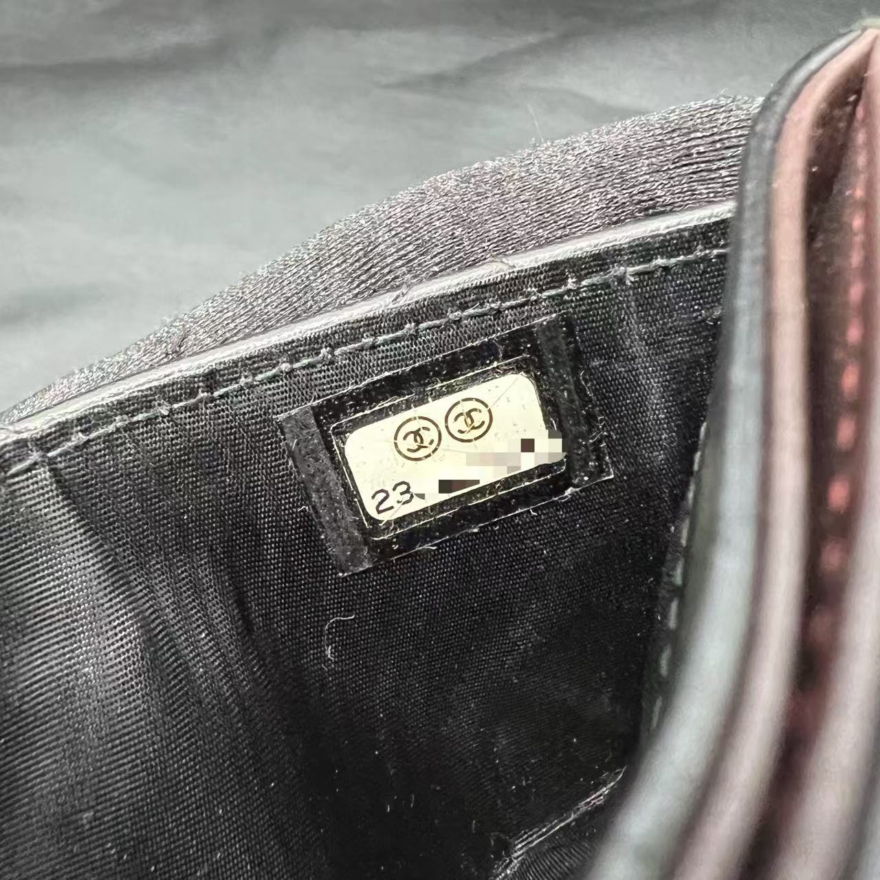 CHANEL 2017年限定 2.55 カードホルダー【中古】 