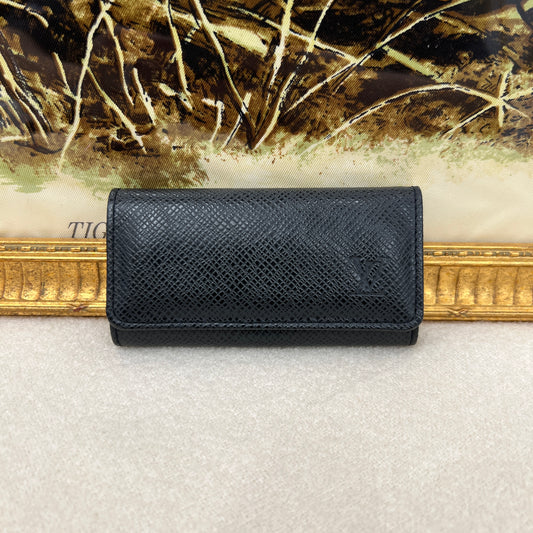 Louis Vuitton Leather Key Pouch [Pre-Owned]