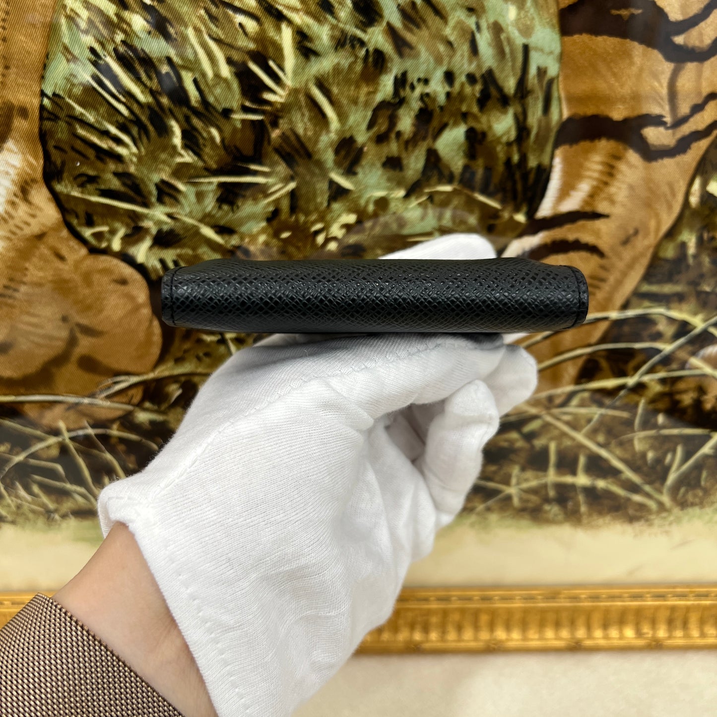 Louis Vuitton Leather Key Pouch [Pre-Owned]
