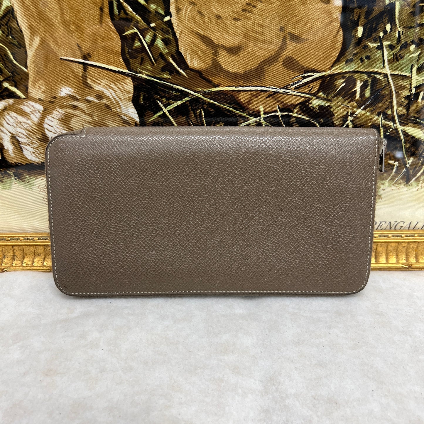 Hermès Silk’in Long Wallet [Pre-Owned]