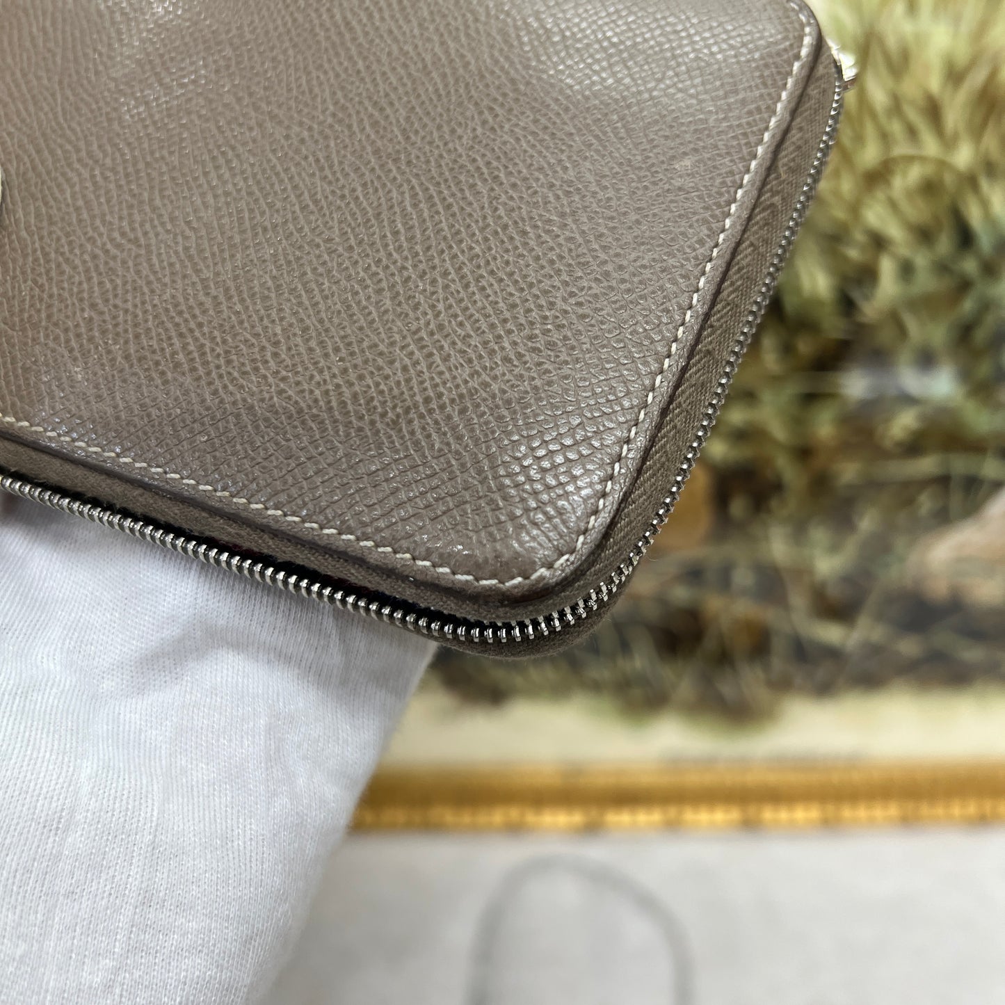 Hermès Silk’in Long Wallet [Pre-Owned]