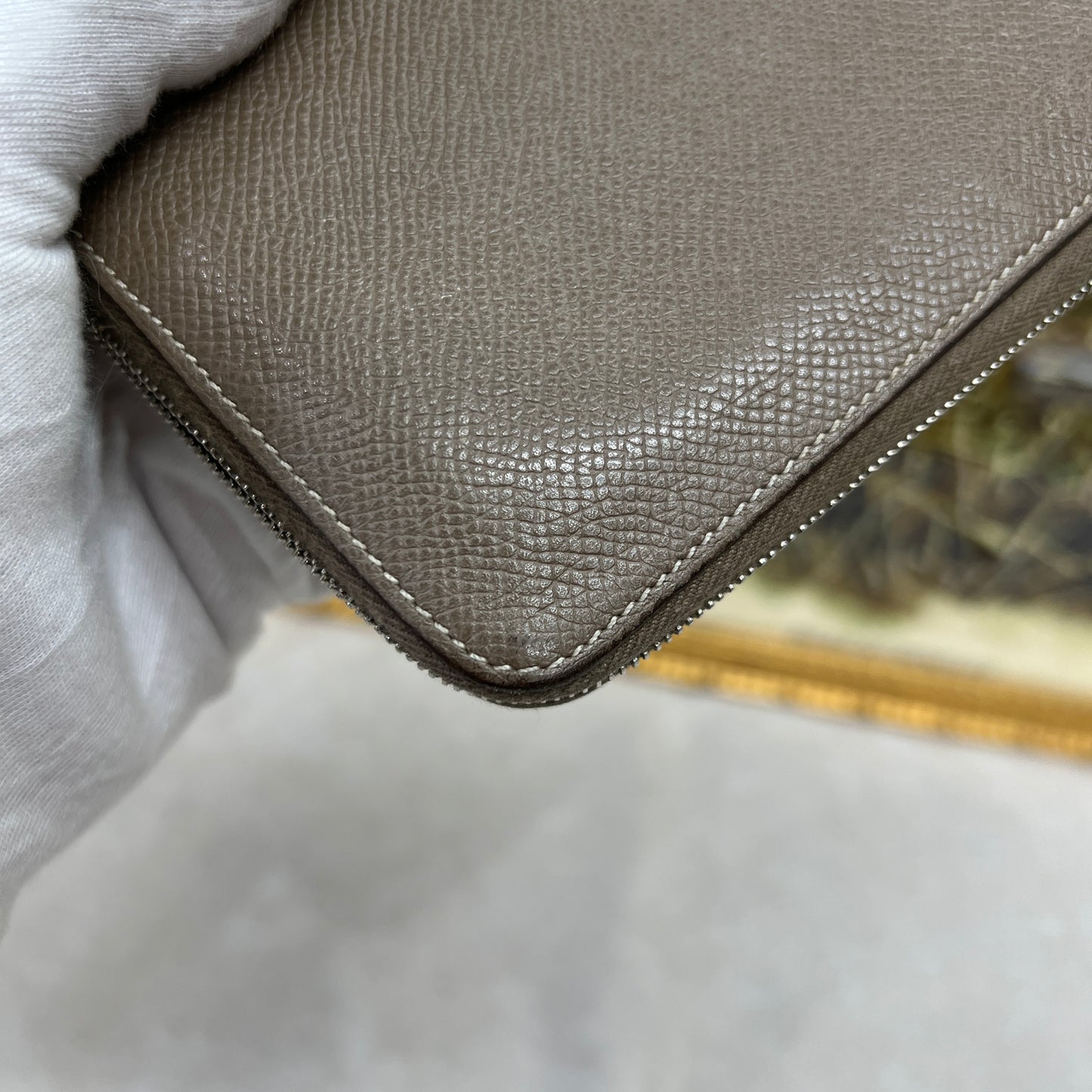 Hermès Silk’in Long Wallet [Pre-Owned]
