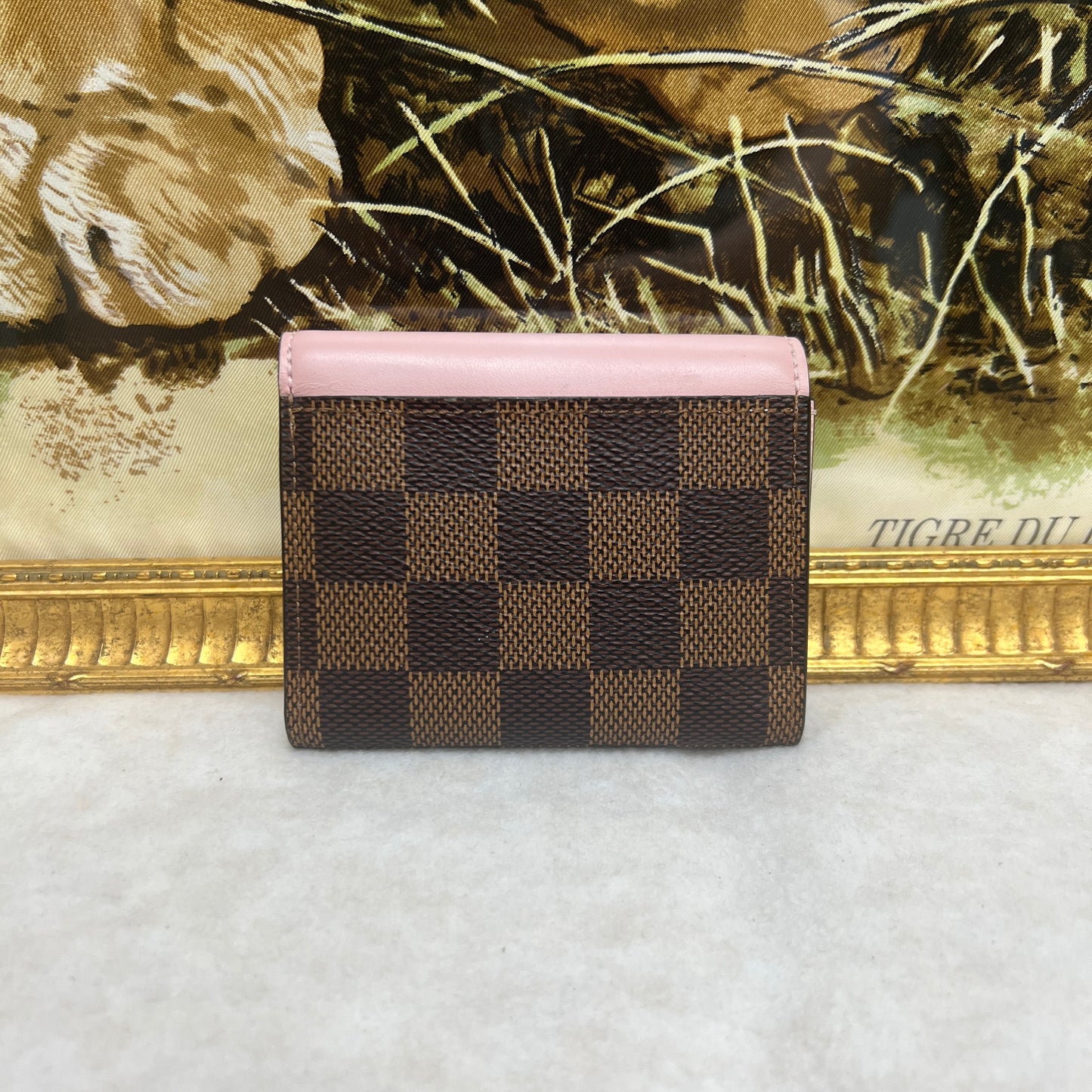 路易威登经典 Damier 迷你钱包 [二手] 