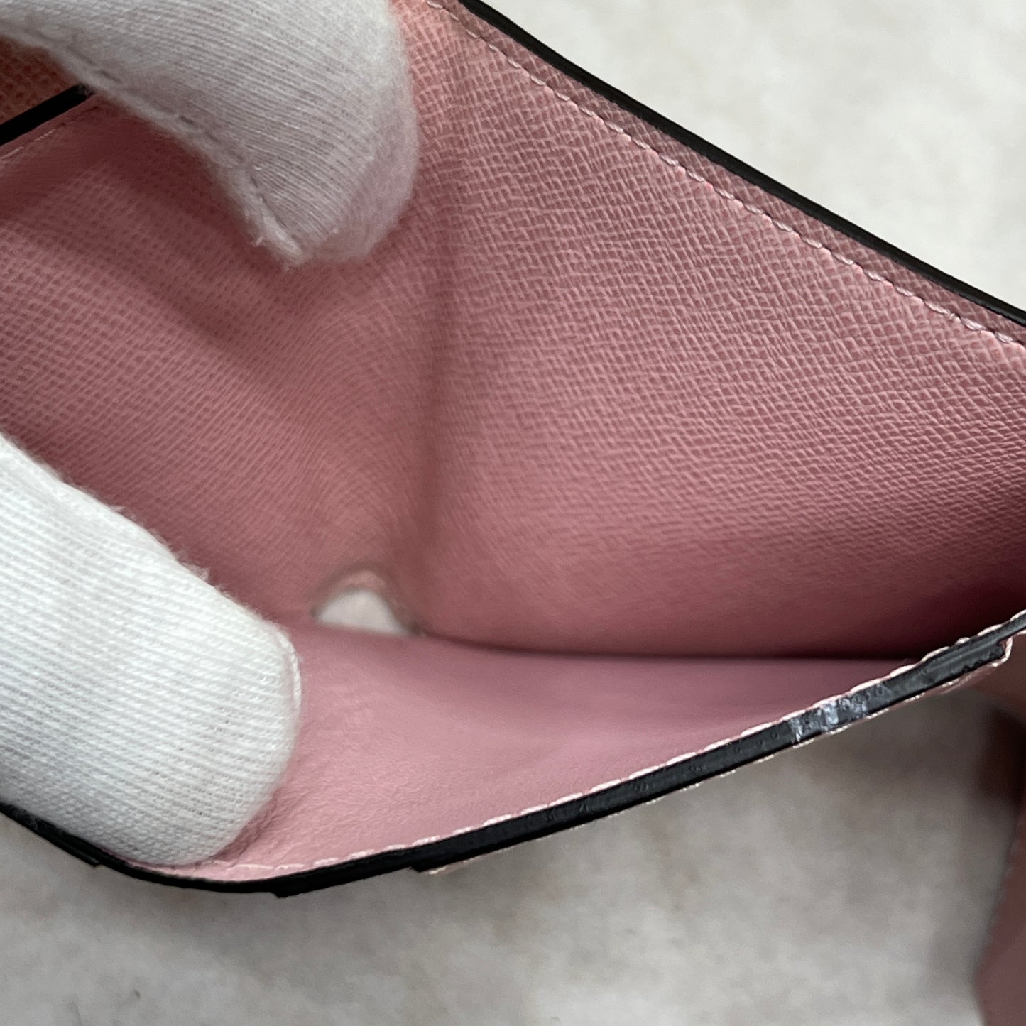 路易威登经典 Damier 迷你钱包 [二手] 