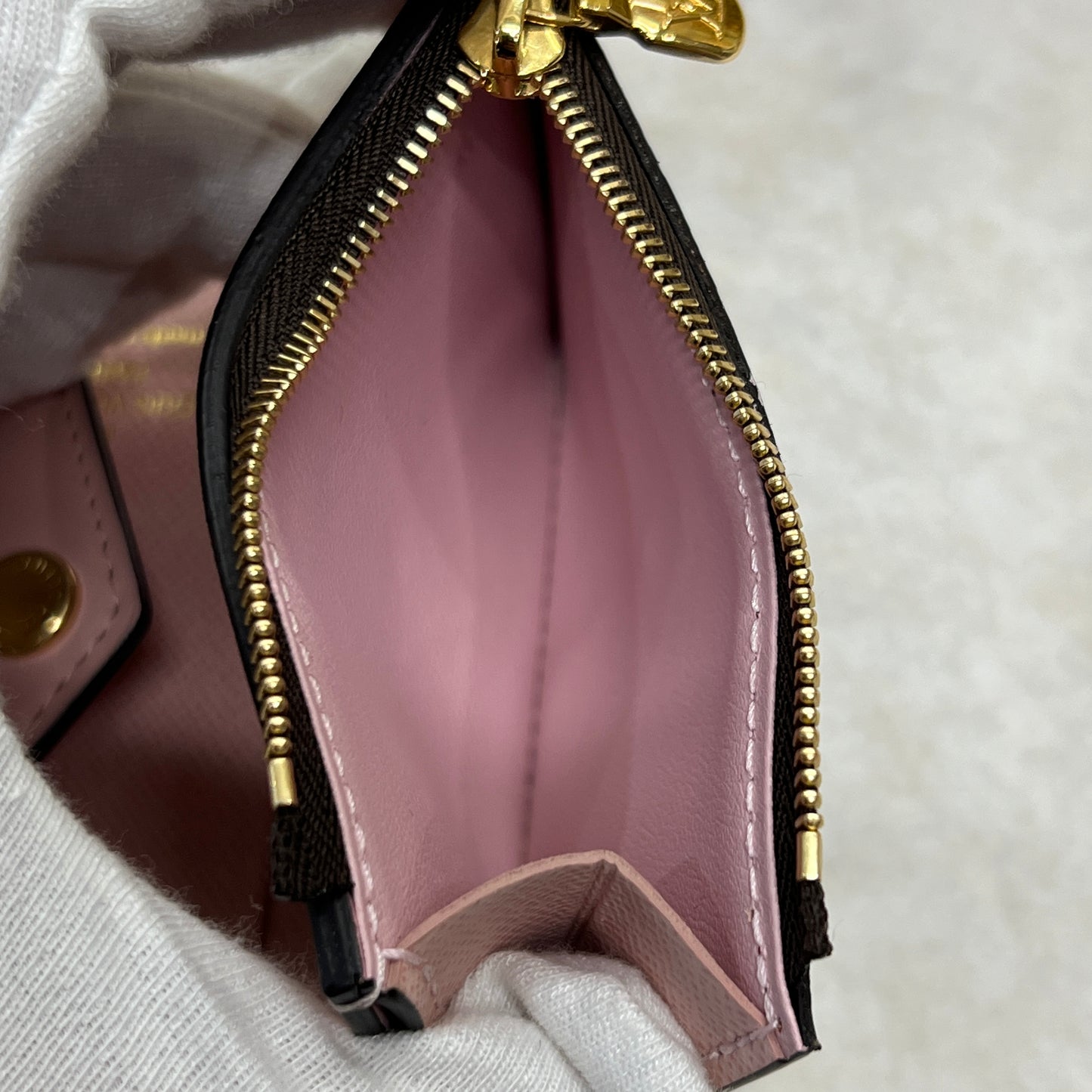 路易威登经典 Damier 迷你钱包 [二手] 