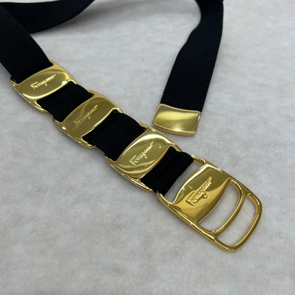 Ferragamo Leather Belt [Pre-Owned]