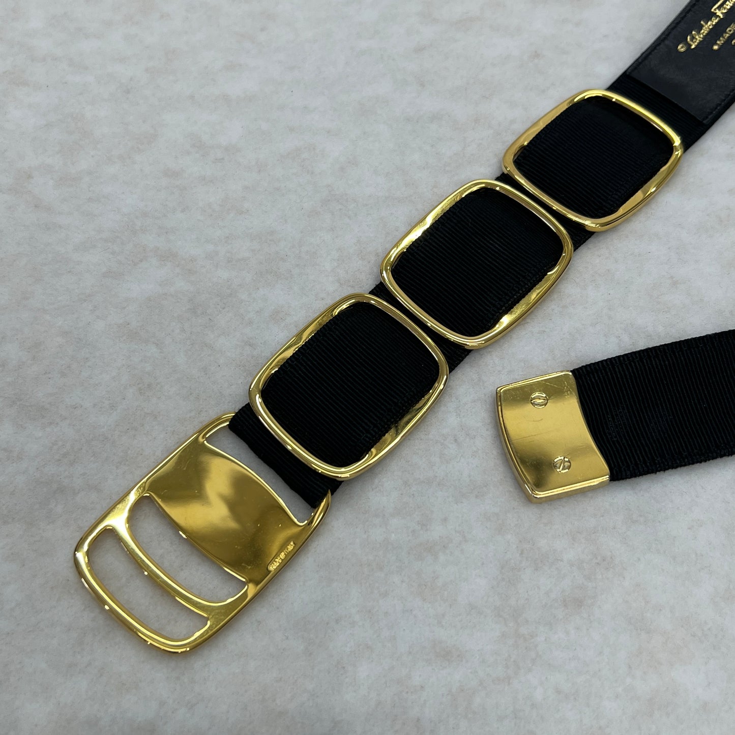 Ferragamo Leather Belt [Pre-Owned]