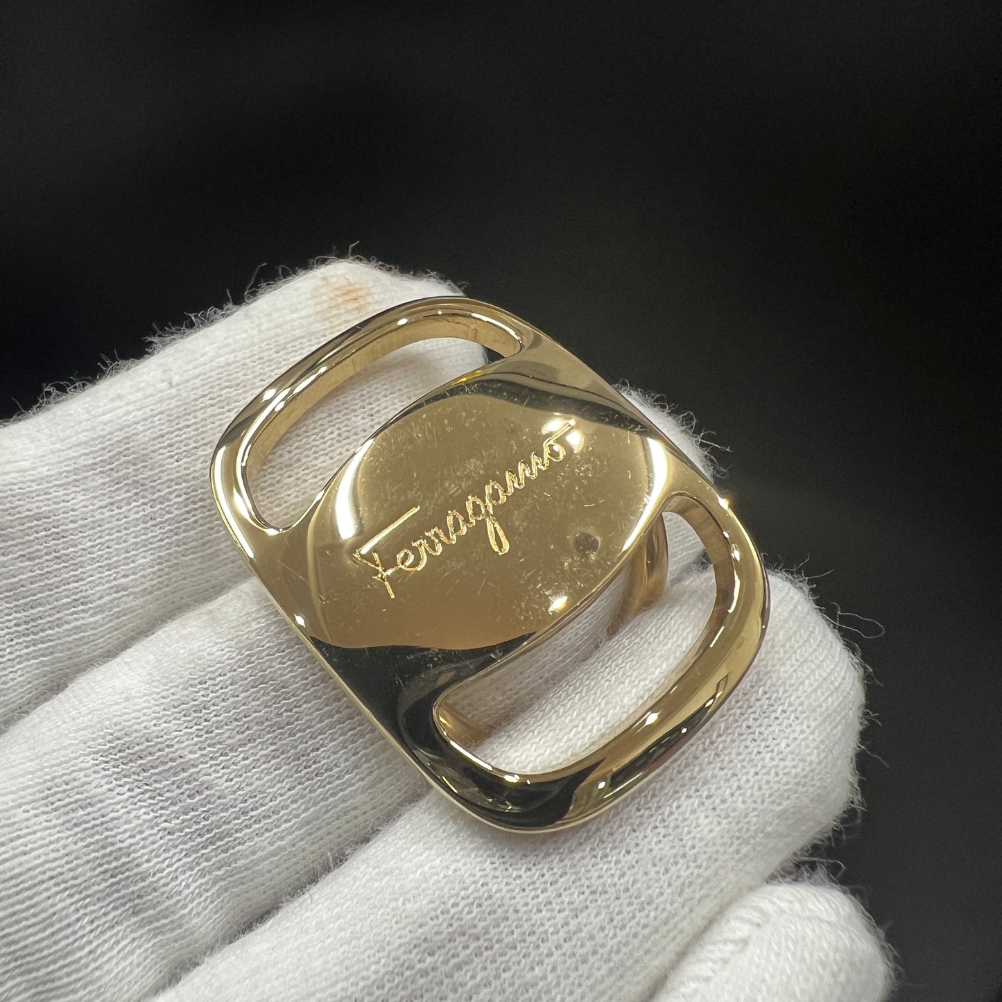Ferragamo Scarf Clip [Pre-Owned]