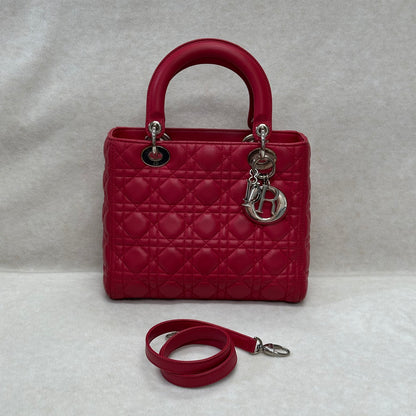 Dior Lady Dior with Silver Hardware [Pre-Owned]