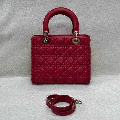 Dior Lady Dior with Silver Hardware [Pre-Owned]