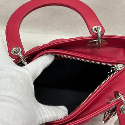 Dior Lady Dior with Silver Hardware [Pre-Owned]