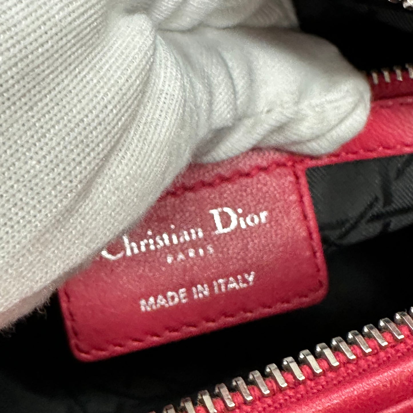 Dior Lady Dior with Silver Hardware [Pre-Owned]
