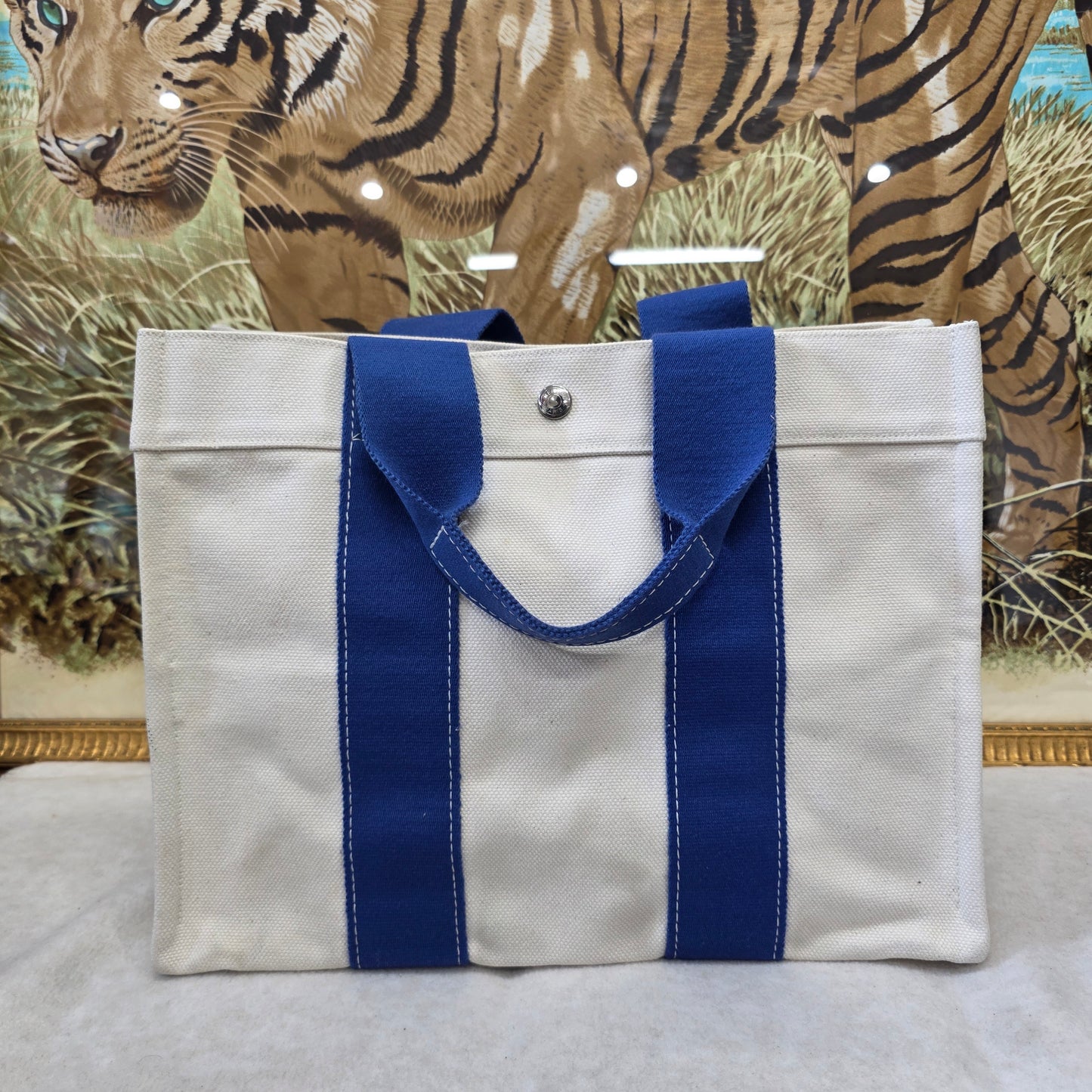 Hermès Canvas Tote Bag [Pre-Owned]
