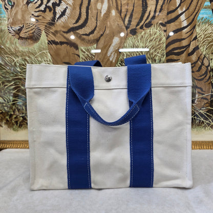 Hermès Canvas Tote Bag [Pre-Owned]