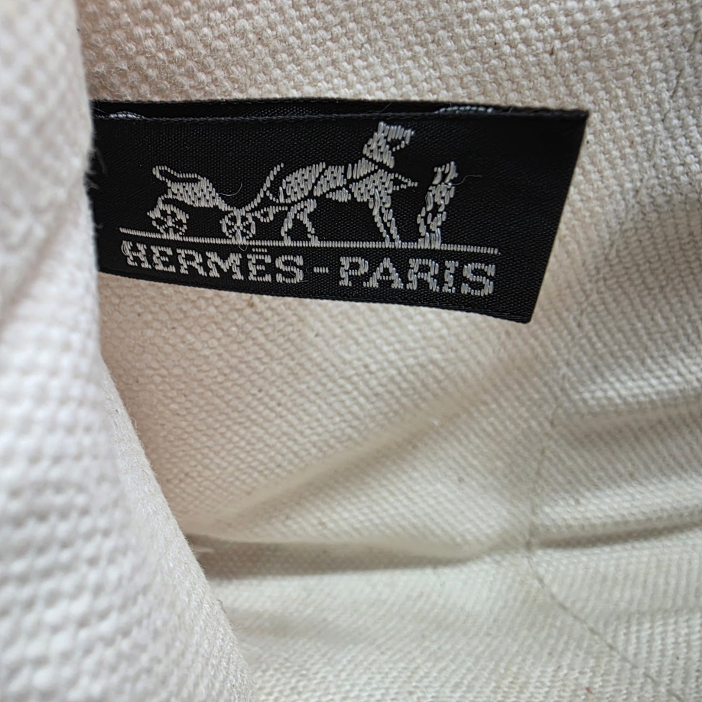 Hermès Canvas Tote Bag [Pre-Owned]