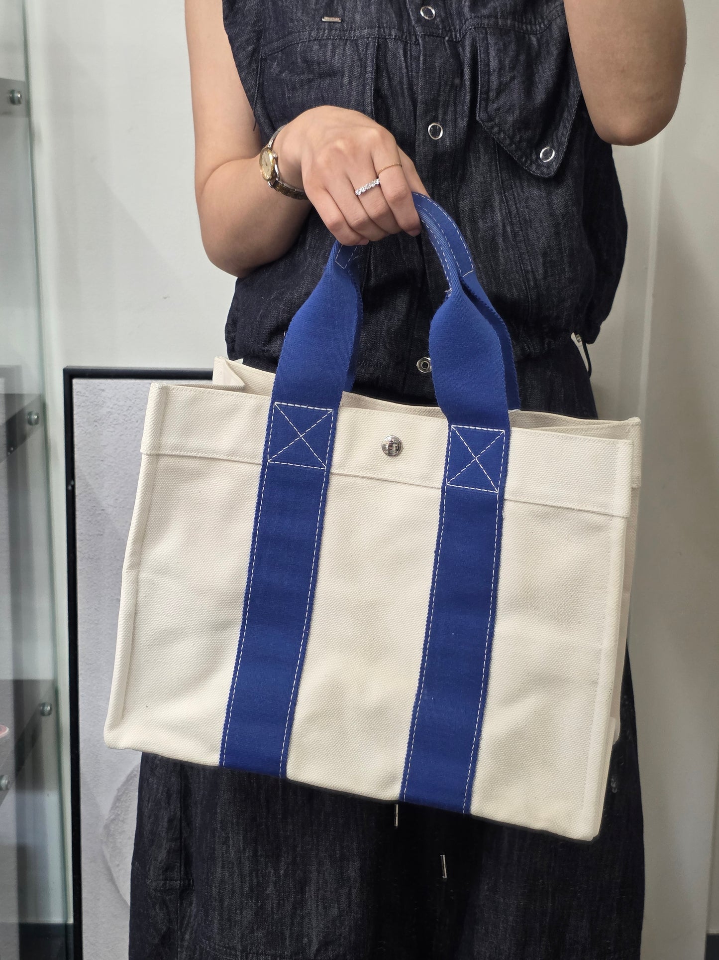 Hermès Canvas Tote Bag [Pre-Owned]