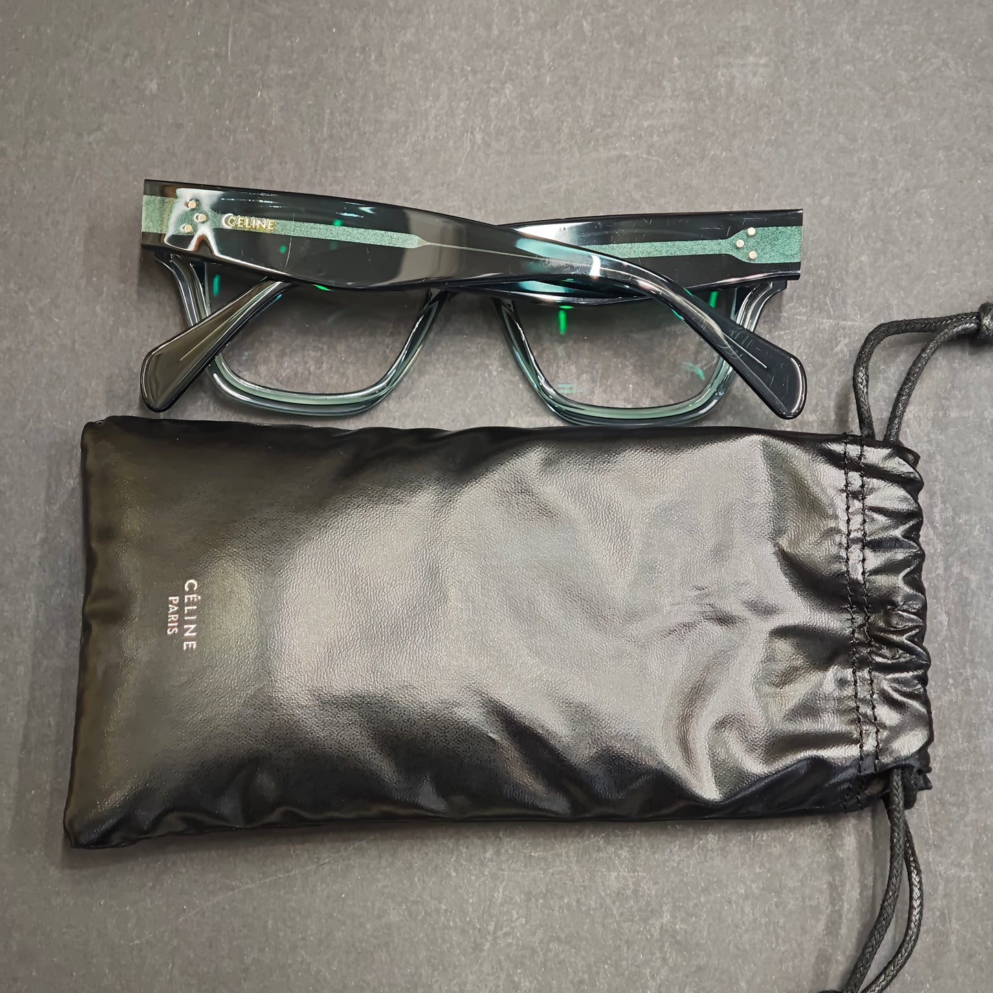 Celine Square Frame Glasses [Pre-Owned]