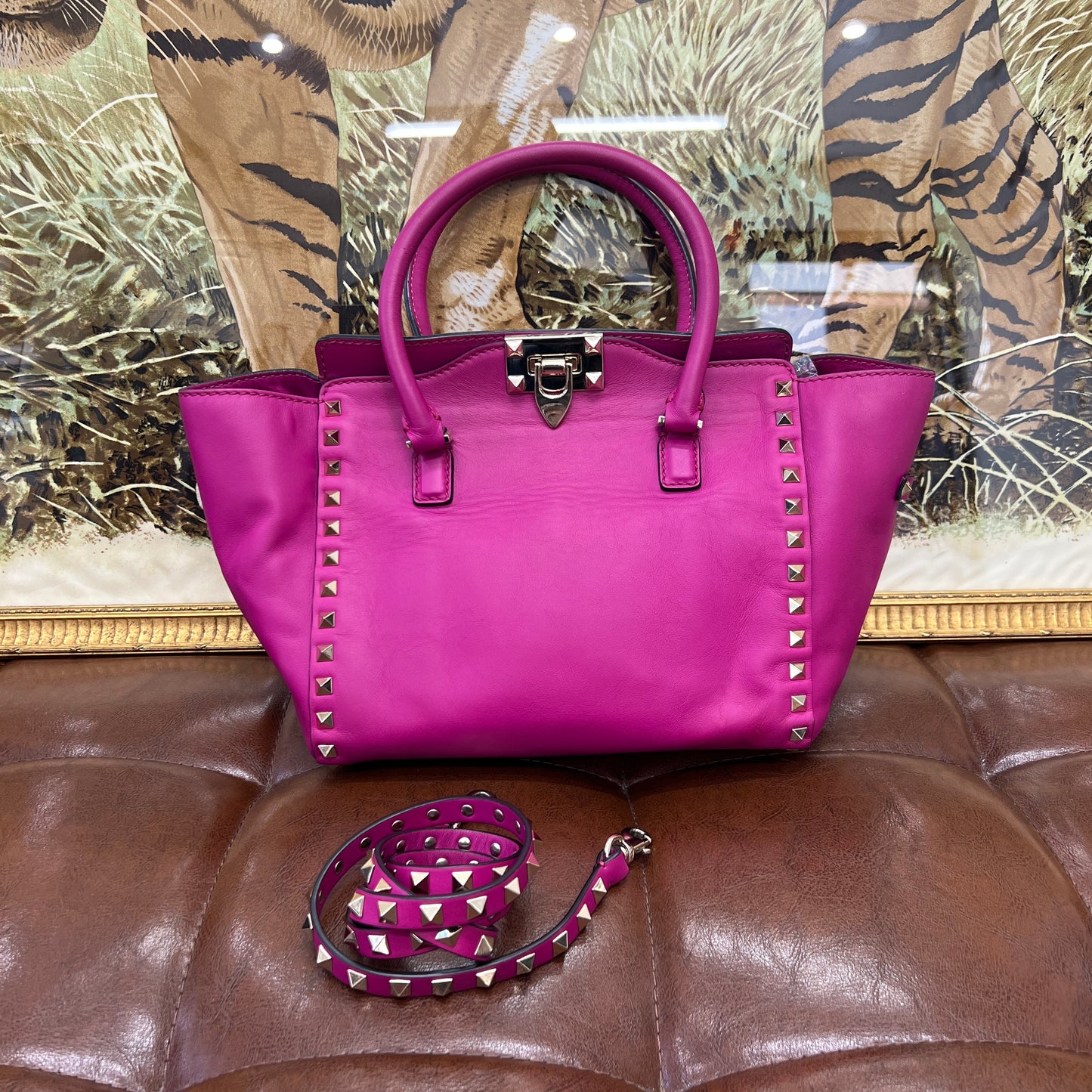 Valentino Rockstud 两用手提包（二手）