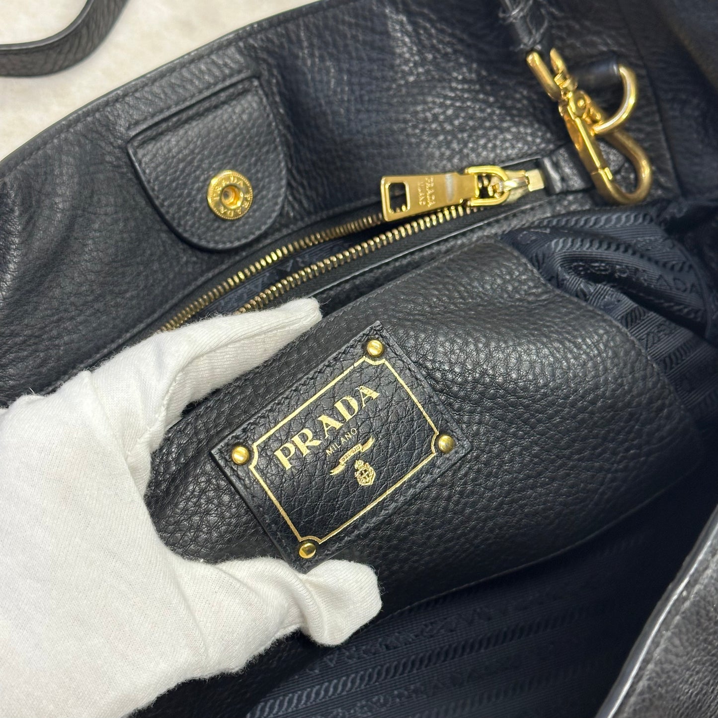 Prada Handle Crossbody Tote [Pre-Owned]