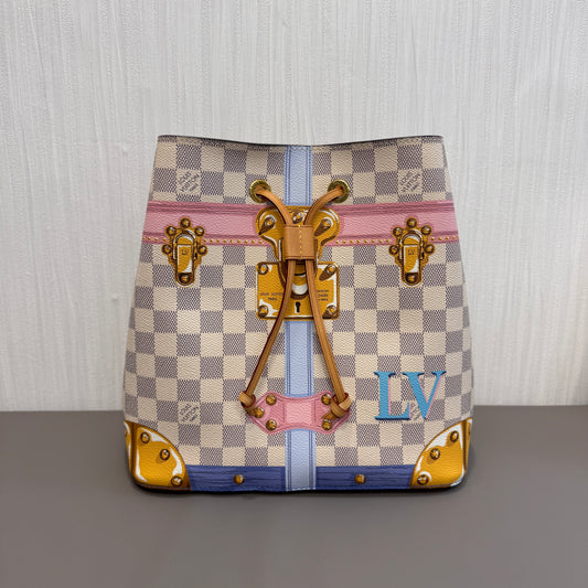 Louis Vuitton Limited Edition Graffiti Print Bucket Bag [Pre-Owned]