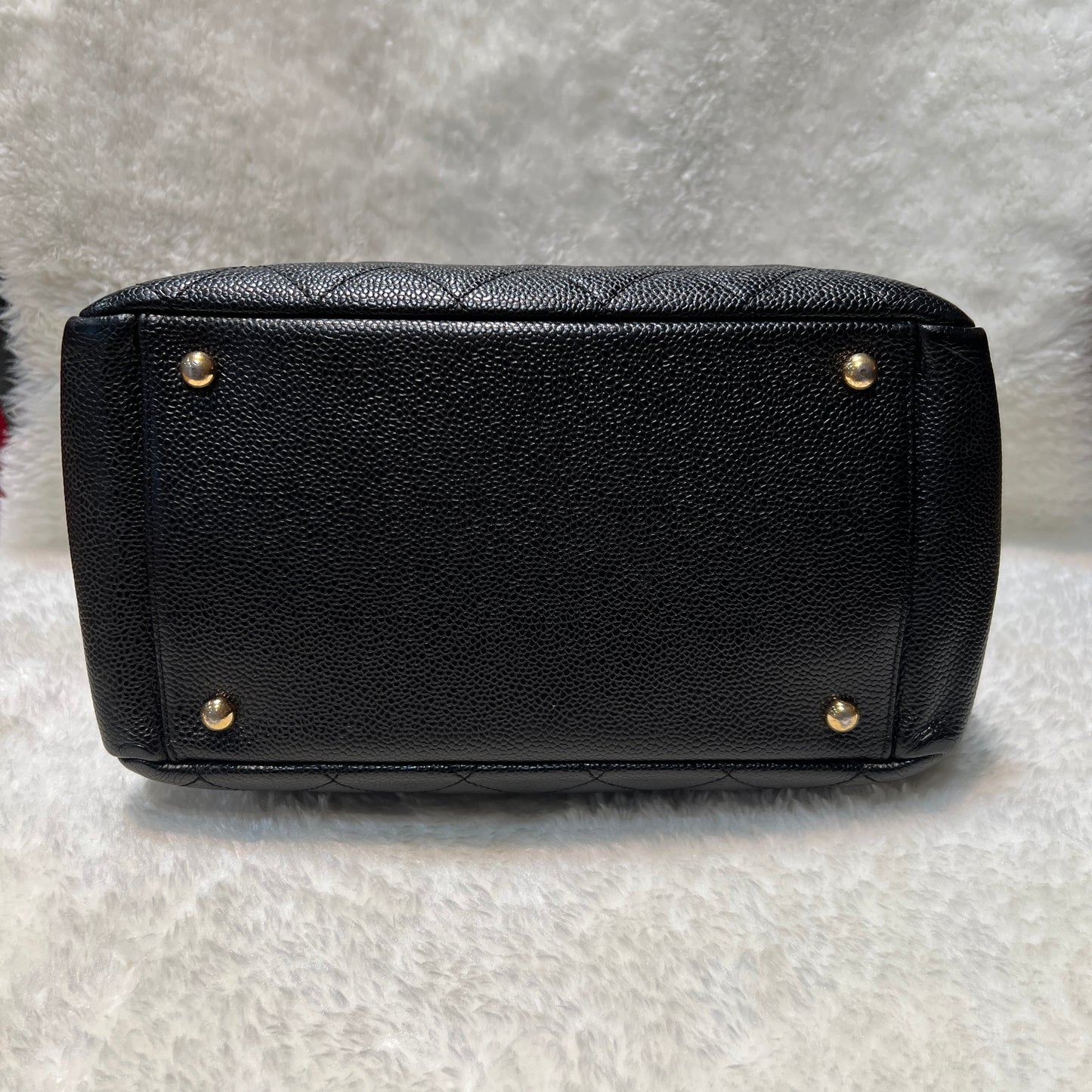 CHANEL Black and Gold PPT Bag [Used]