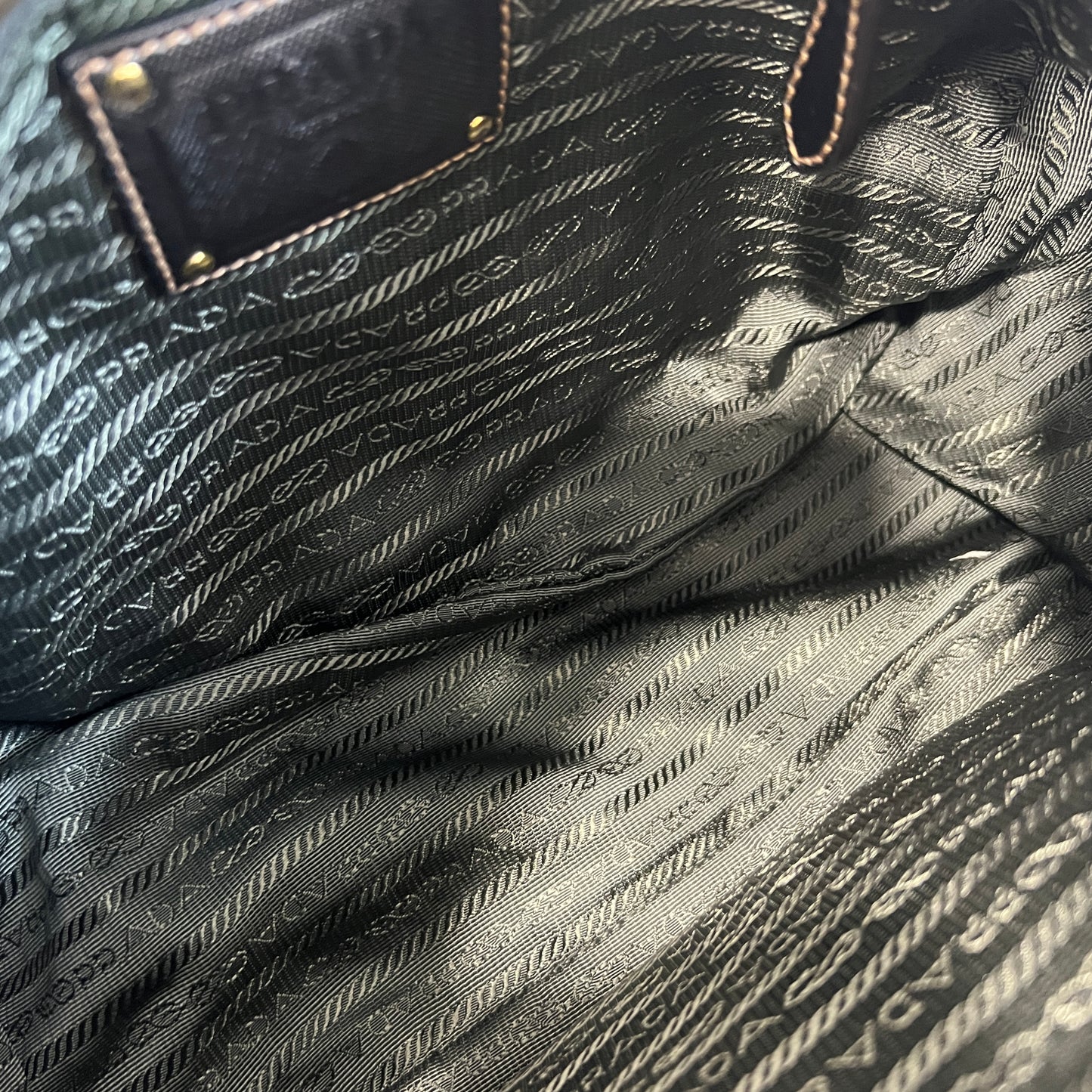 PRADA メッセンジャーショルダーバッグ【中古】