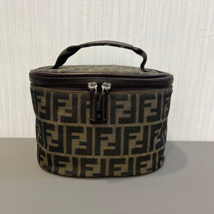 FENDI Monogram Handheld Makeup Bag [Pre-Owned]
