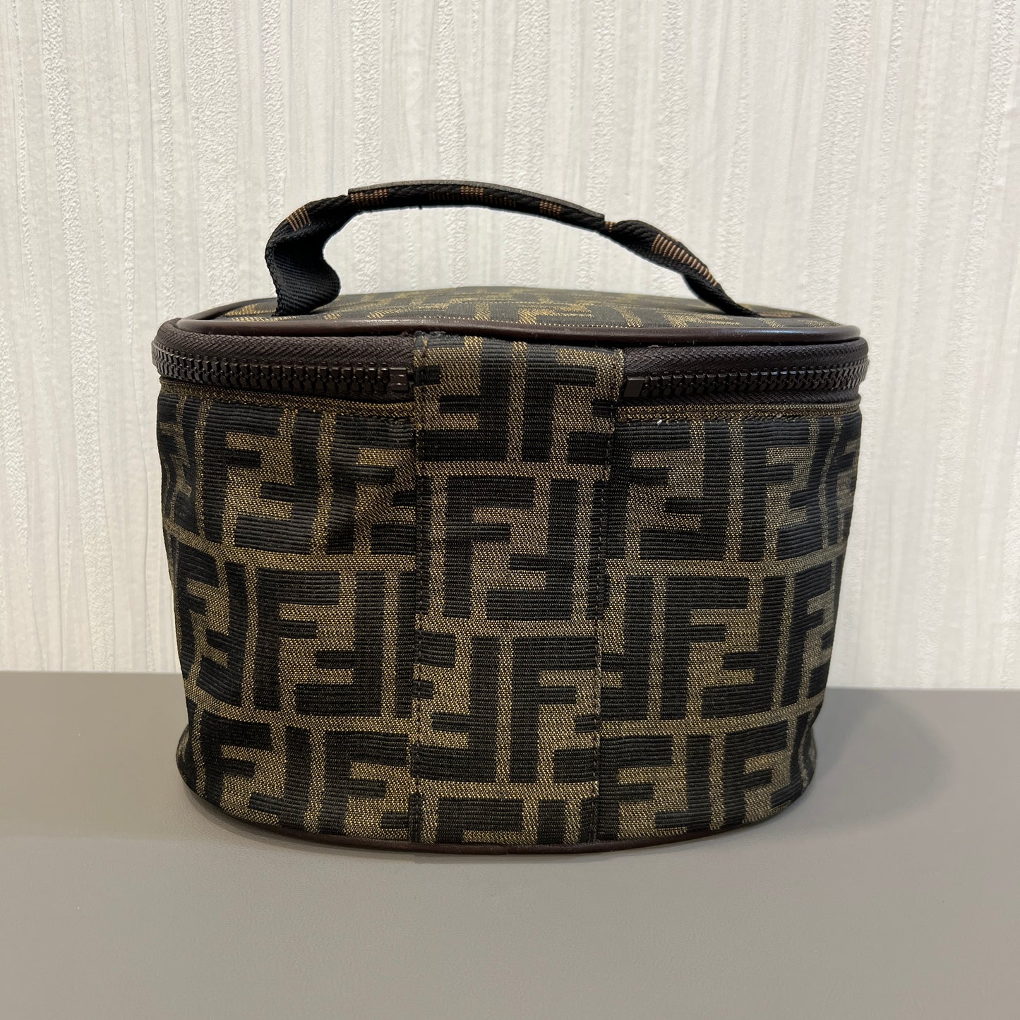 FENDI Monogram Handheld Makeup Bag [Pre-Owned]